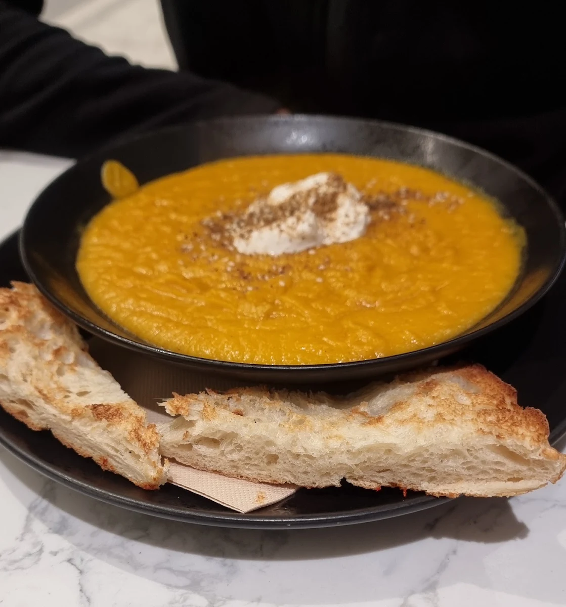 Pumpkin Soup, Bearded Bear Cafe