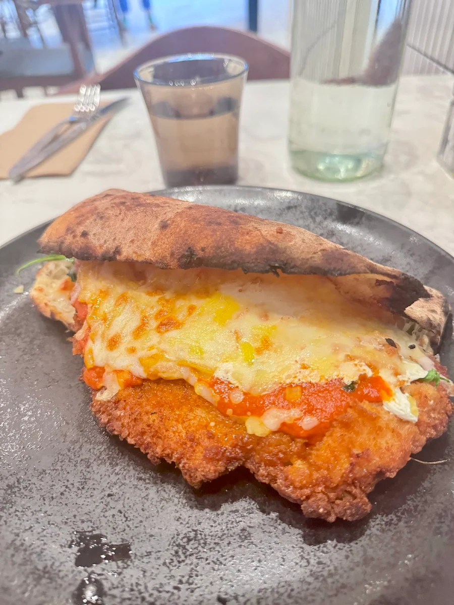 Schnitzel Panini, Bearded Bear Cafe