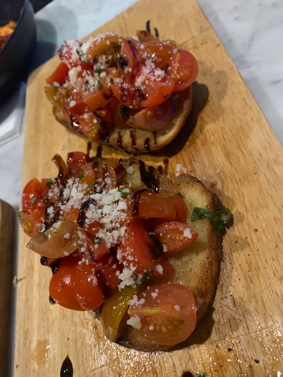 Bruschetta, Riviera Bar & Grill