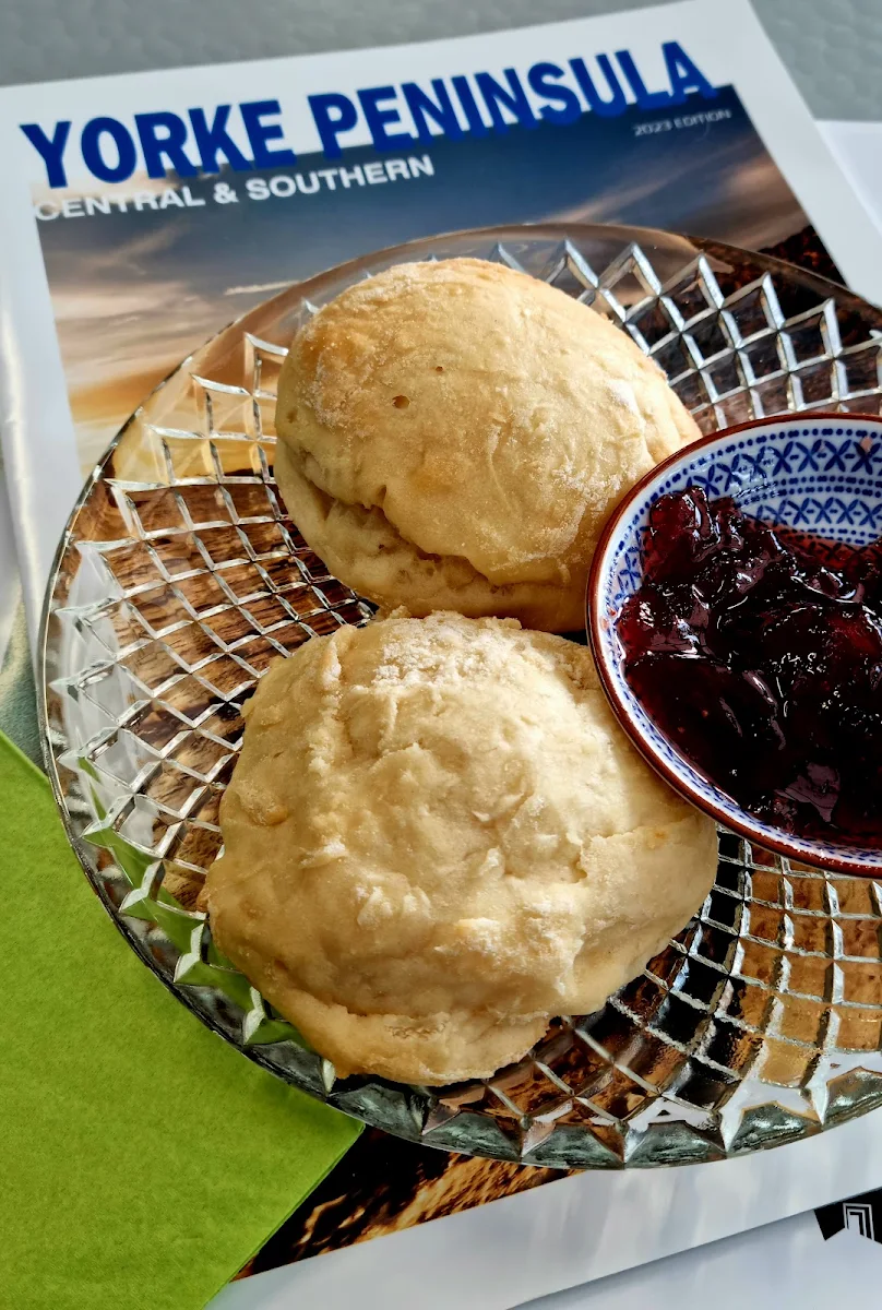 Scones with Jam, Peterson’s Blue Lime Cafe & Deli
