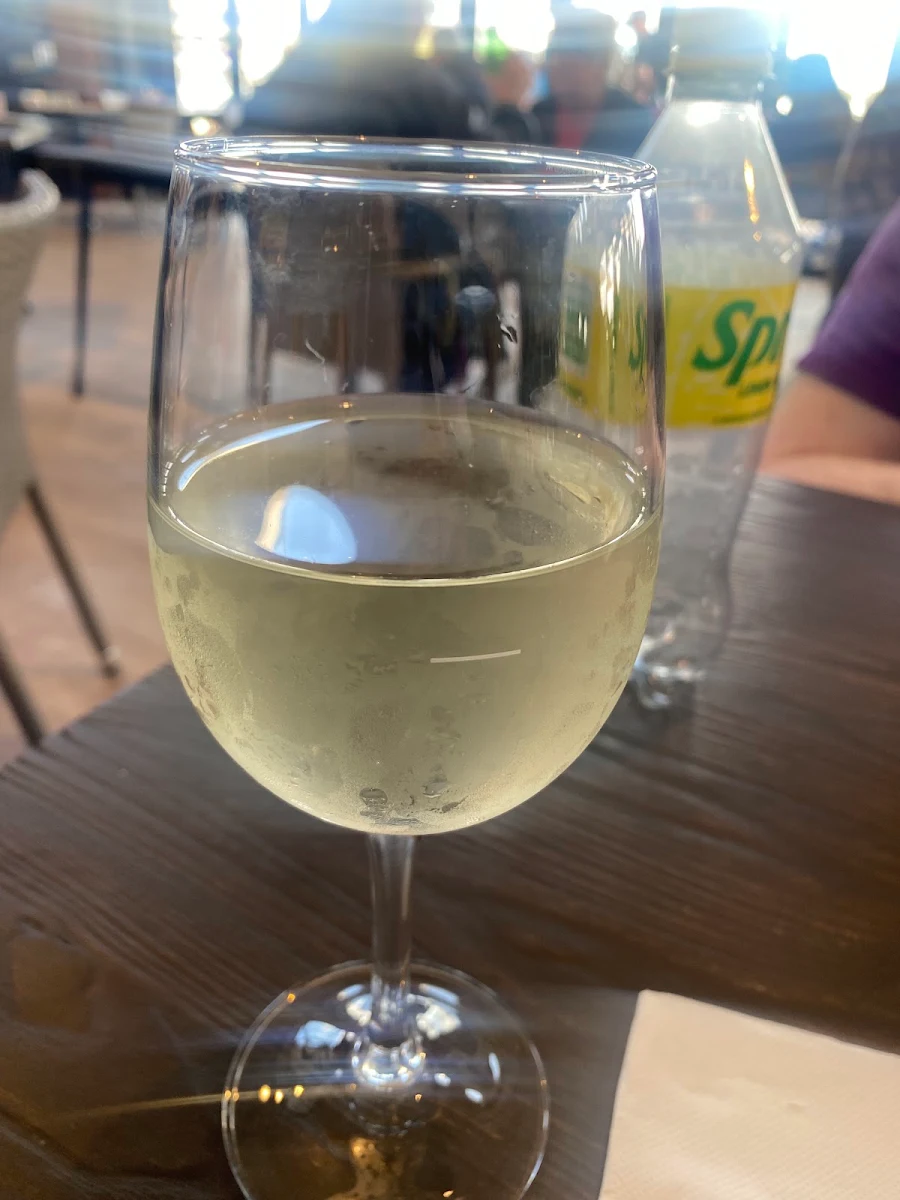 Wine, Sharky's Fish & Chips