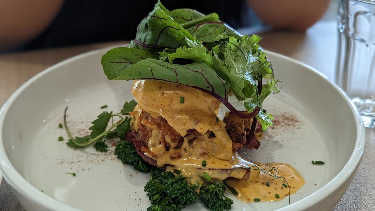 Eggs Benedict on Sourdough