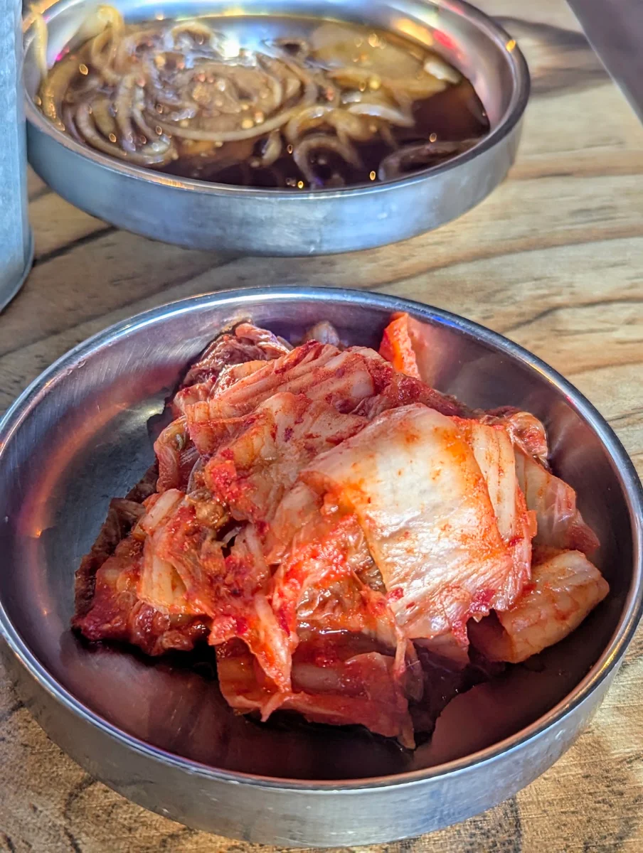 Kimchi, Plus82Gogi Goodwood Korean BBQ restaurant
