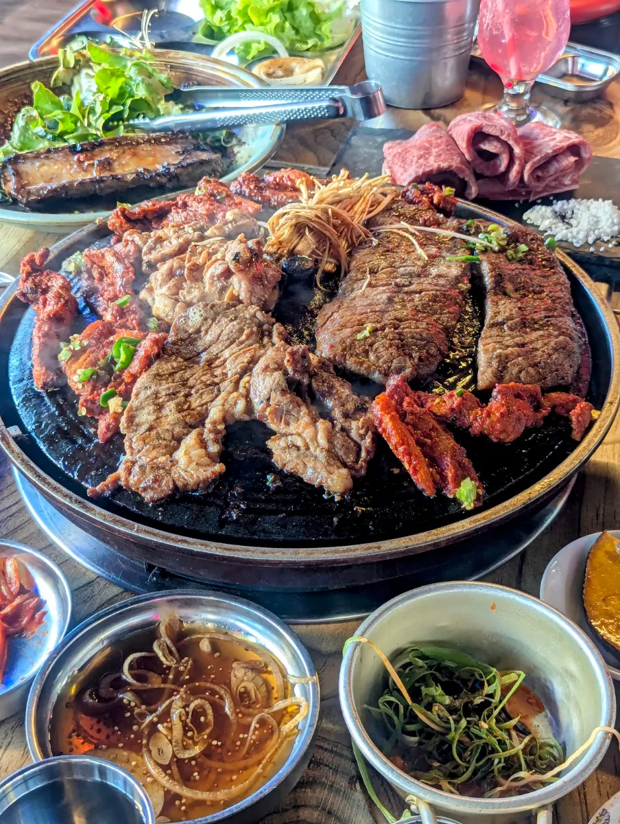 Marinated Set, Plus82Gogi Goodwood Korean BBQ restaurant