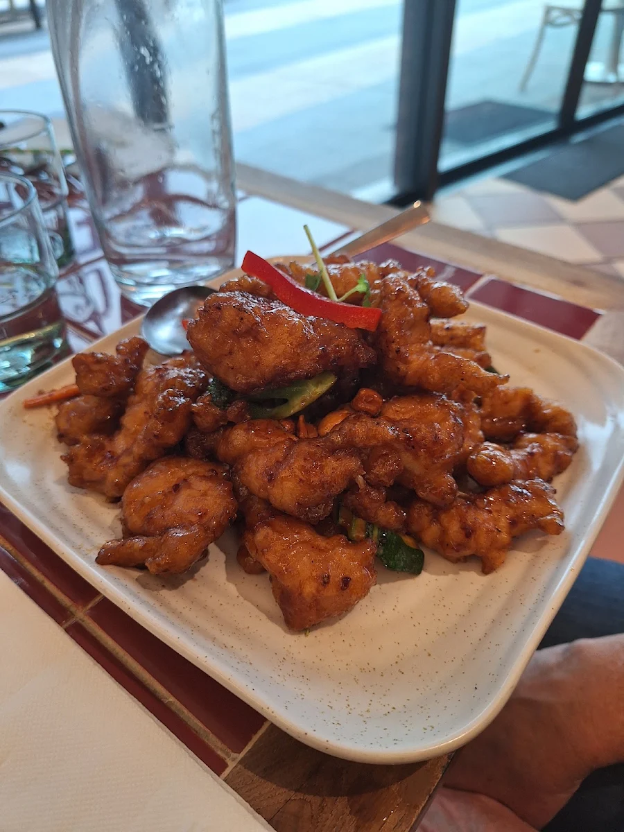 Crispy Chicken and Cashews