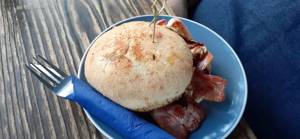 Bacon Egg Roll, Bean Beat