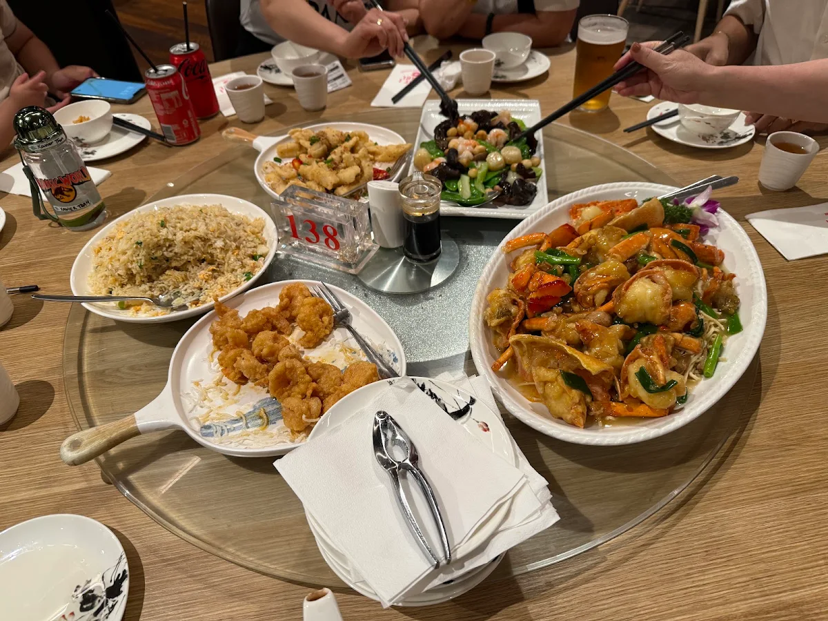 Lobster Noodles Salted Egg York King Prawns Salt and Pepper Squid and Special Fried Rice