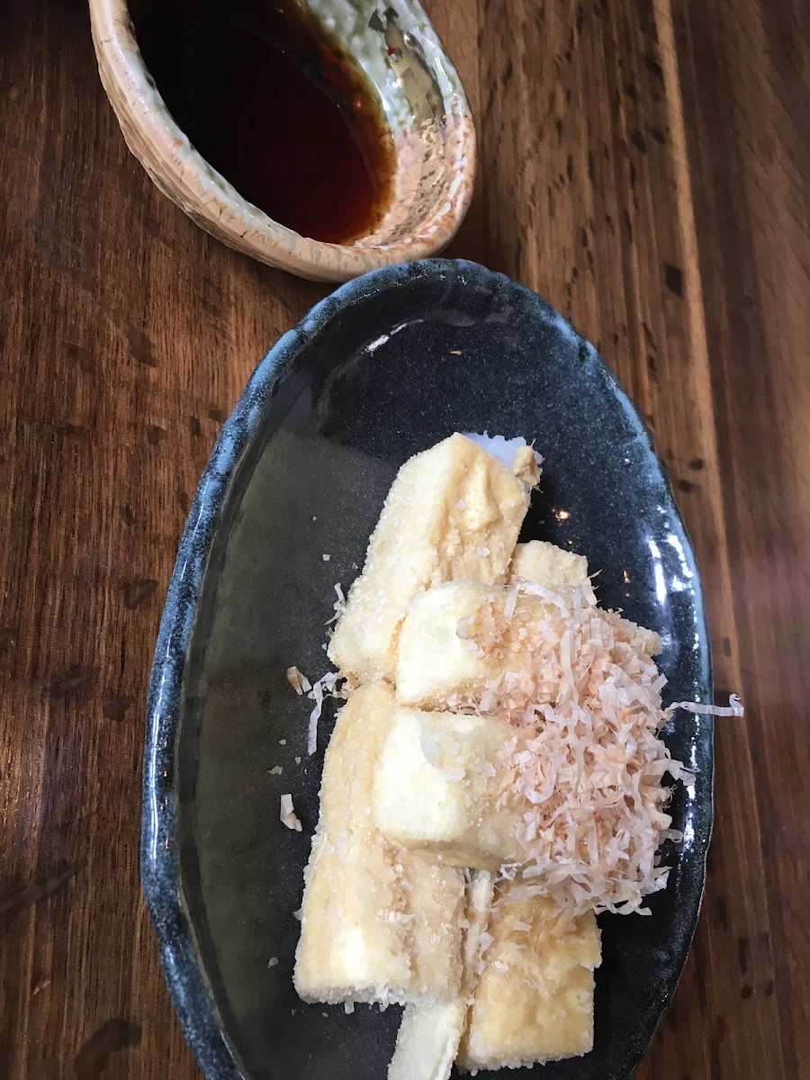 Agedashi Tofu, Saké Restaurant & Bar Hamer Hall