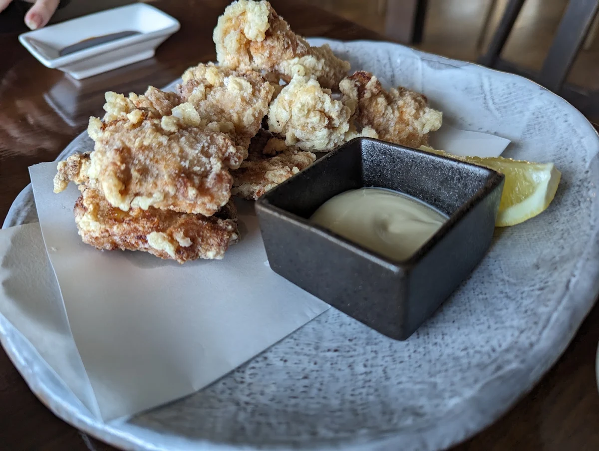 Chicken Karaage, Saké Restaurant & Bar Hamer Hall