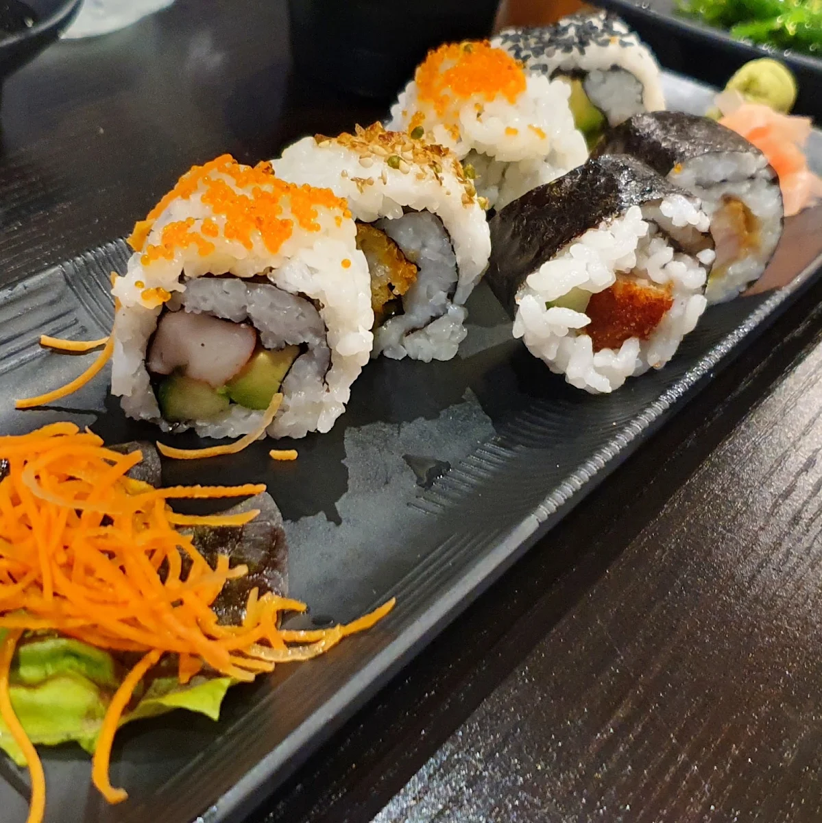Sushi Plate, Okami Japanese Restaurant