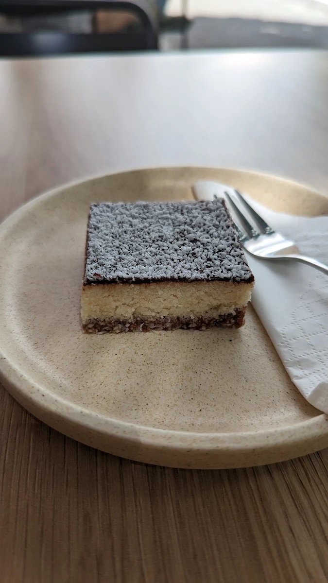 Coconut Slice, The Grove Coffee and Eats
