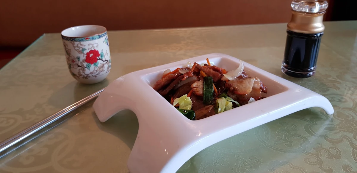 Roast Pork Plum Sauce Entree