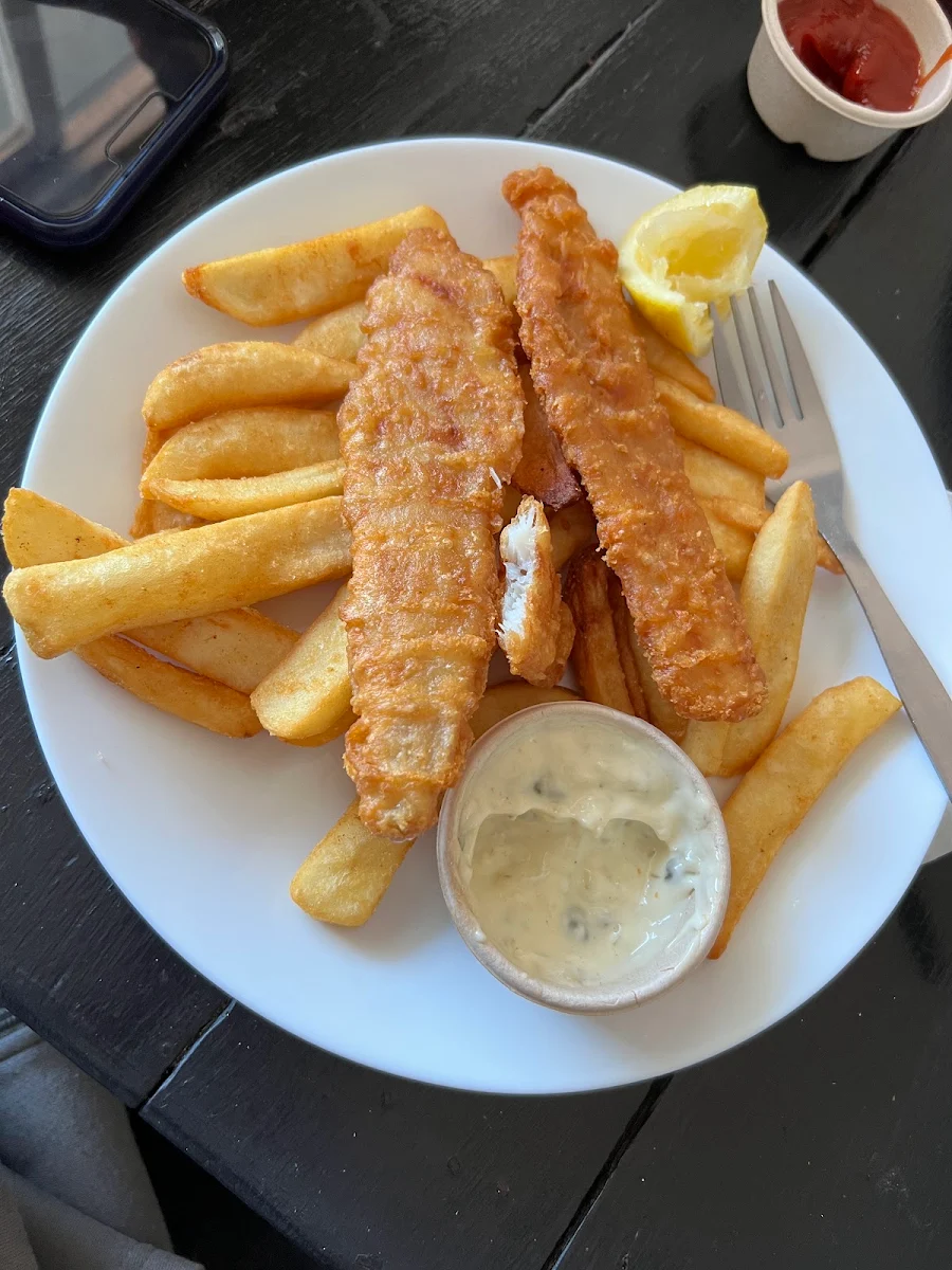 Fish & Chips, Moo Gourmet Burgers Manly