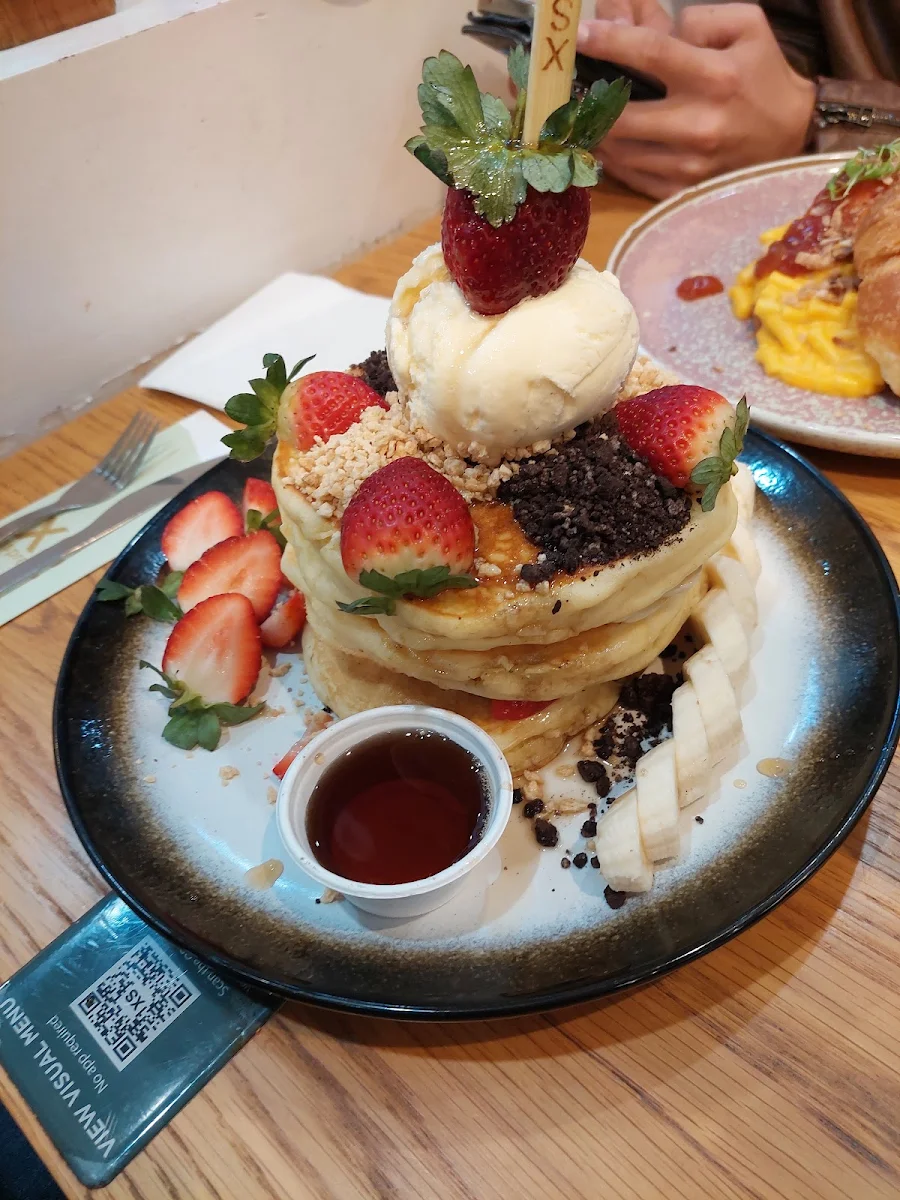 Maple Stack Pancakes, XS Espresso Jesmond
