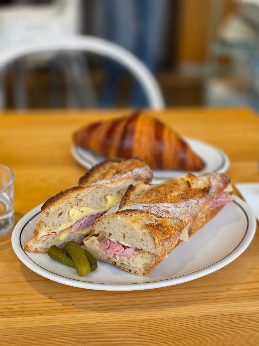 Ham and Cheese Baguette
