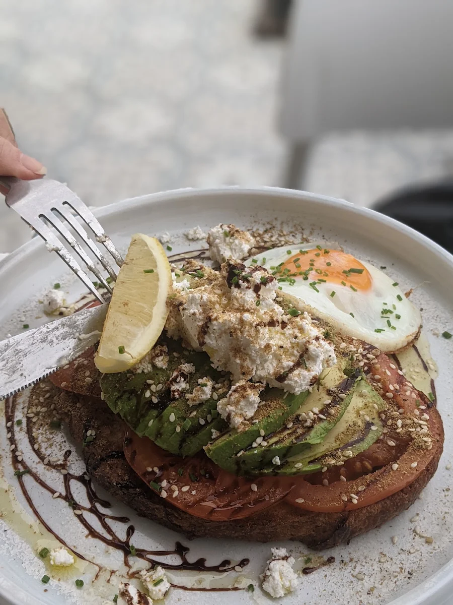 Avocado Toast with a Fried Egg