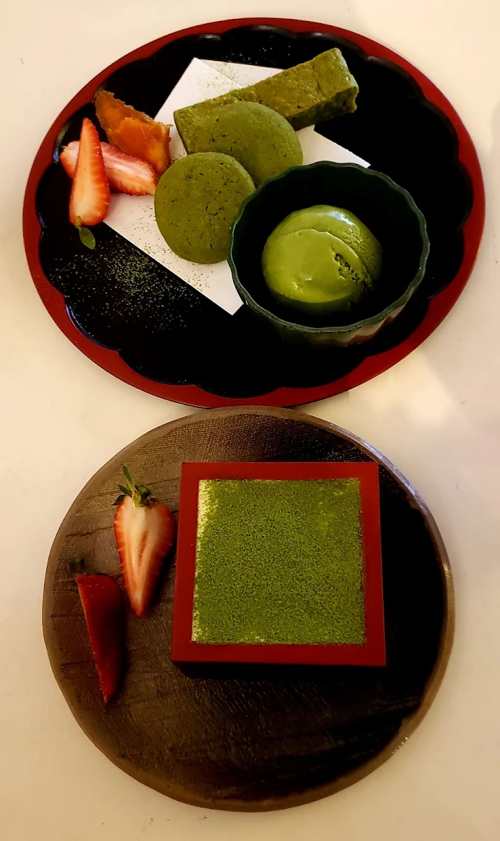 Matcha Desserts, Haruka Japanese Cuisine