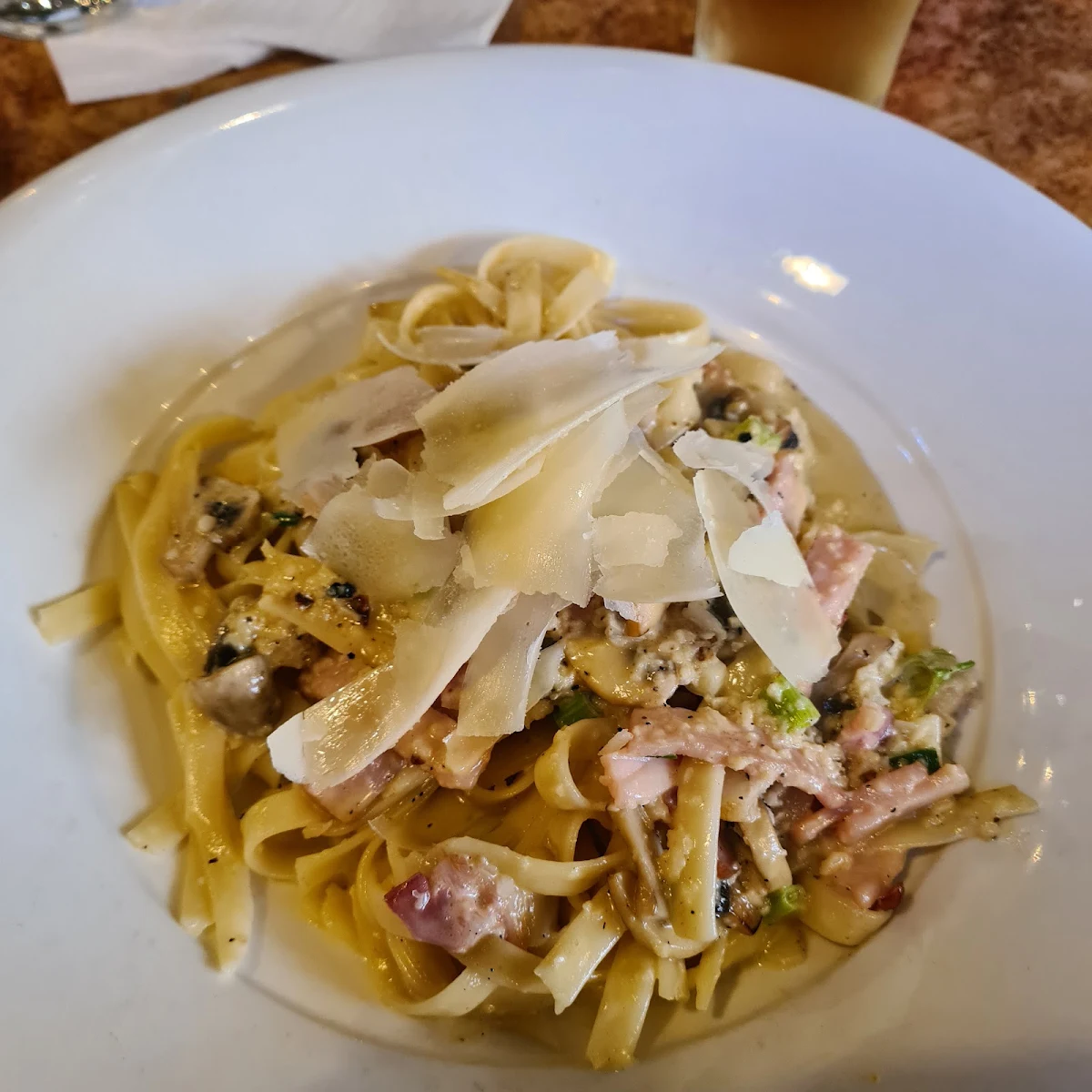 Fettuccine Boscaiola