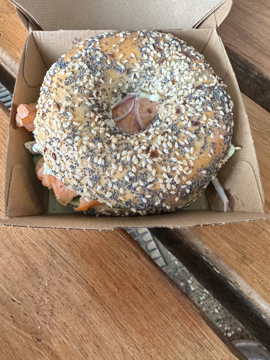 Smoked Salmon Bagel