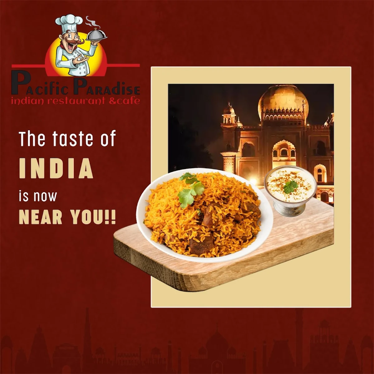 Highlights, Pacific paradise Indian restaurant & cafe