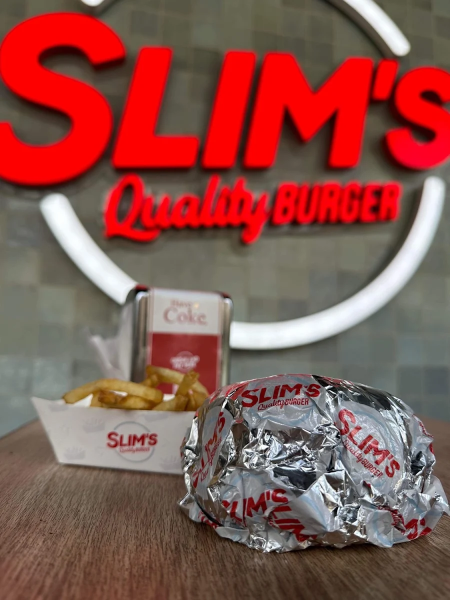 Slims Original Double, Slim's Quality Burger