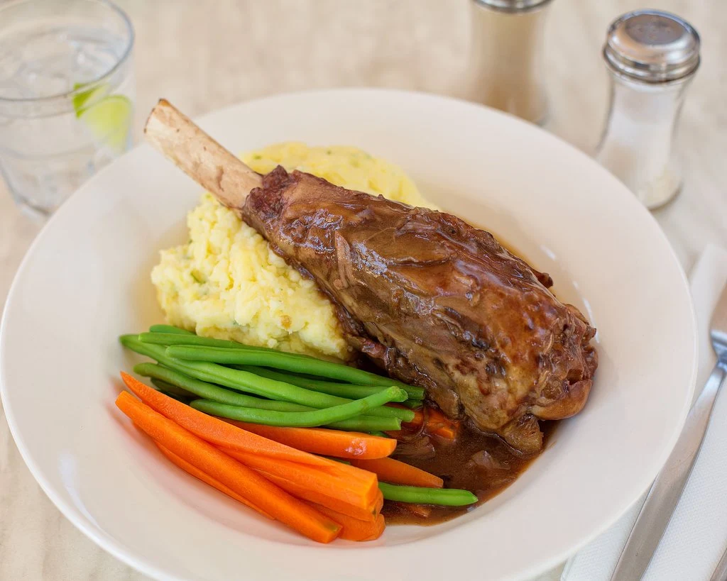 Lamb Shank, Lagoona Resort Restaurant