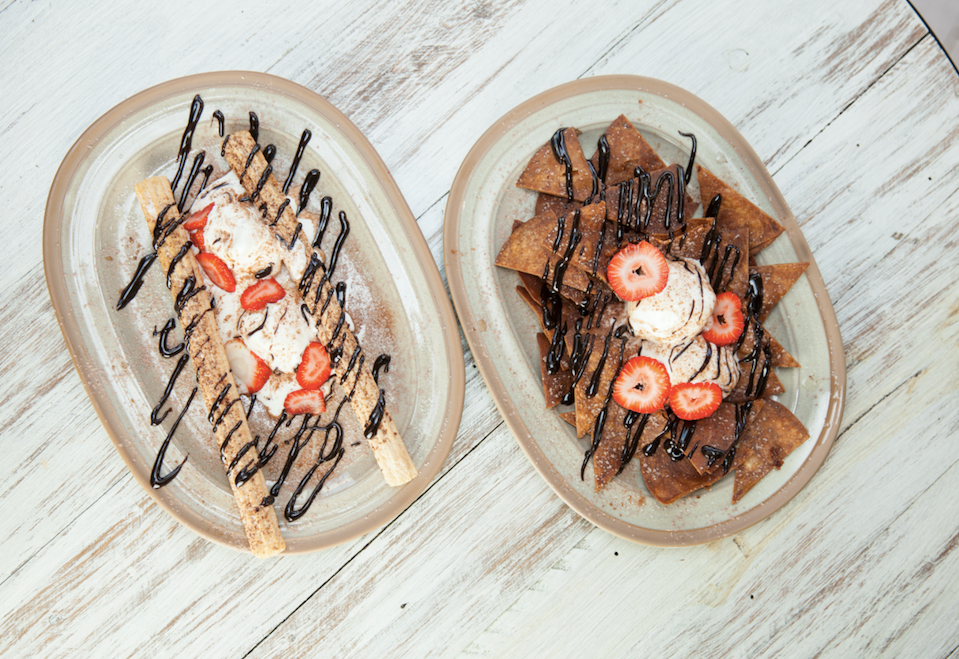 Chocolate Nachos, Burrito Bar Townsville