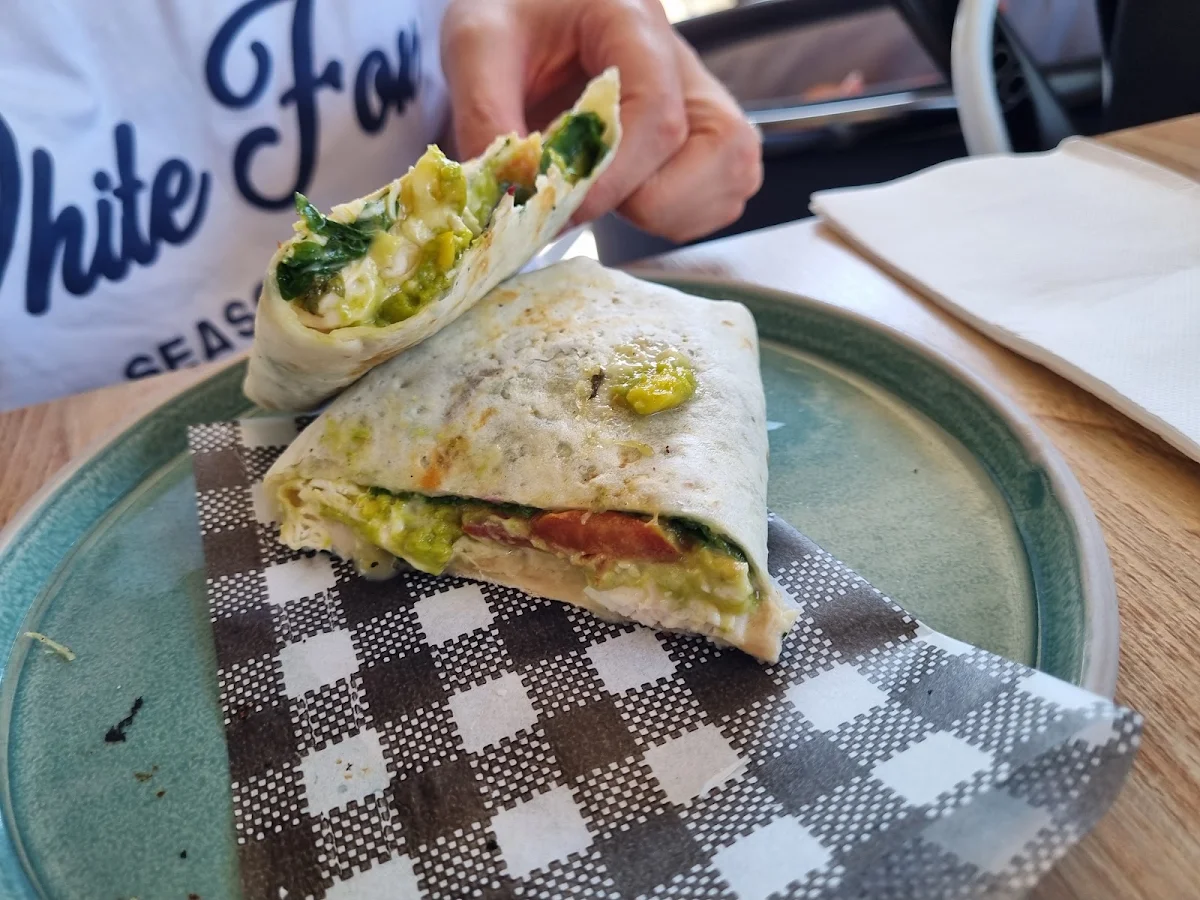Scrambled Egg Wrap Small Coffee