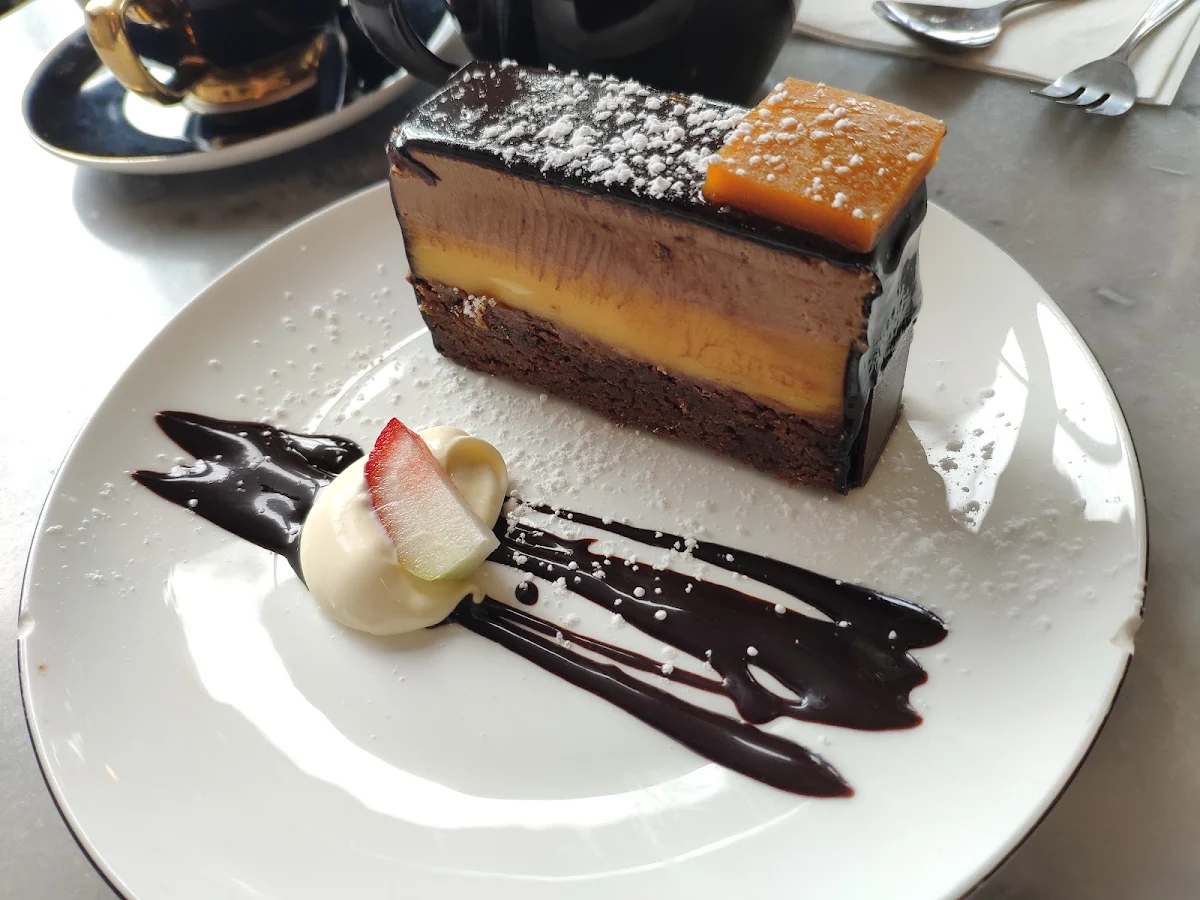 Choc Passion Slice, 2 Tarts Baking