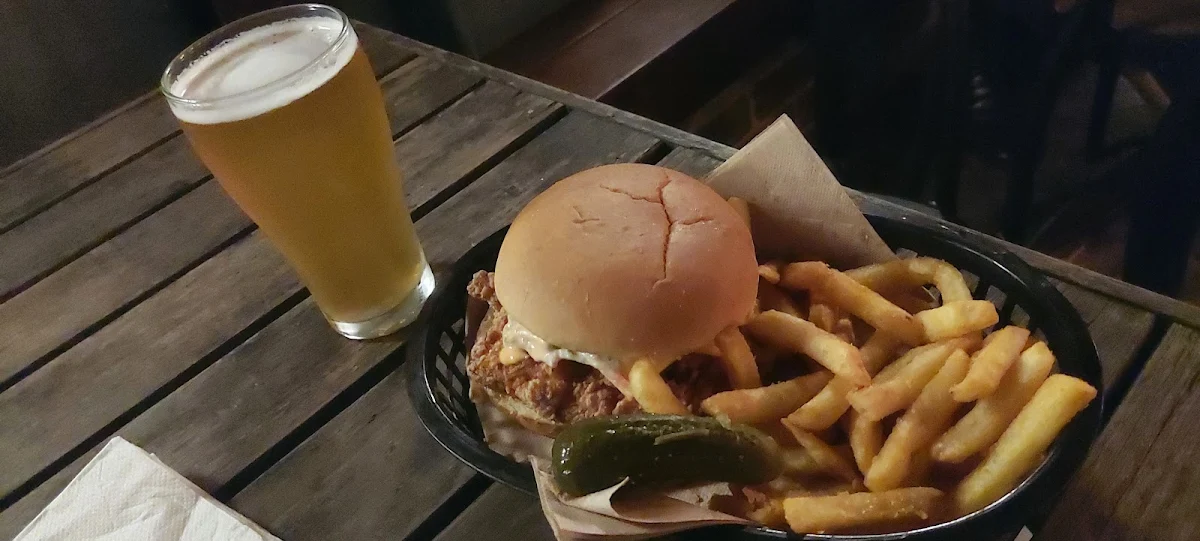 Ranch Chicken Burger