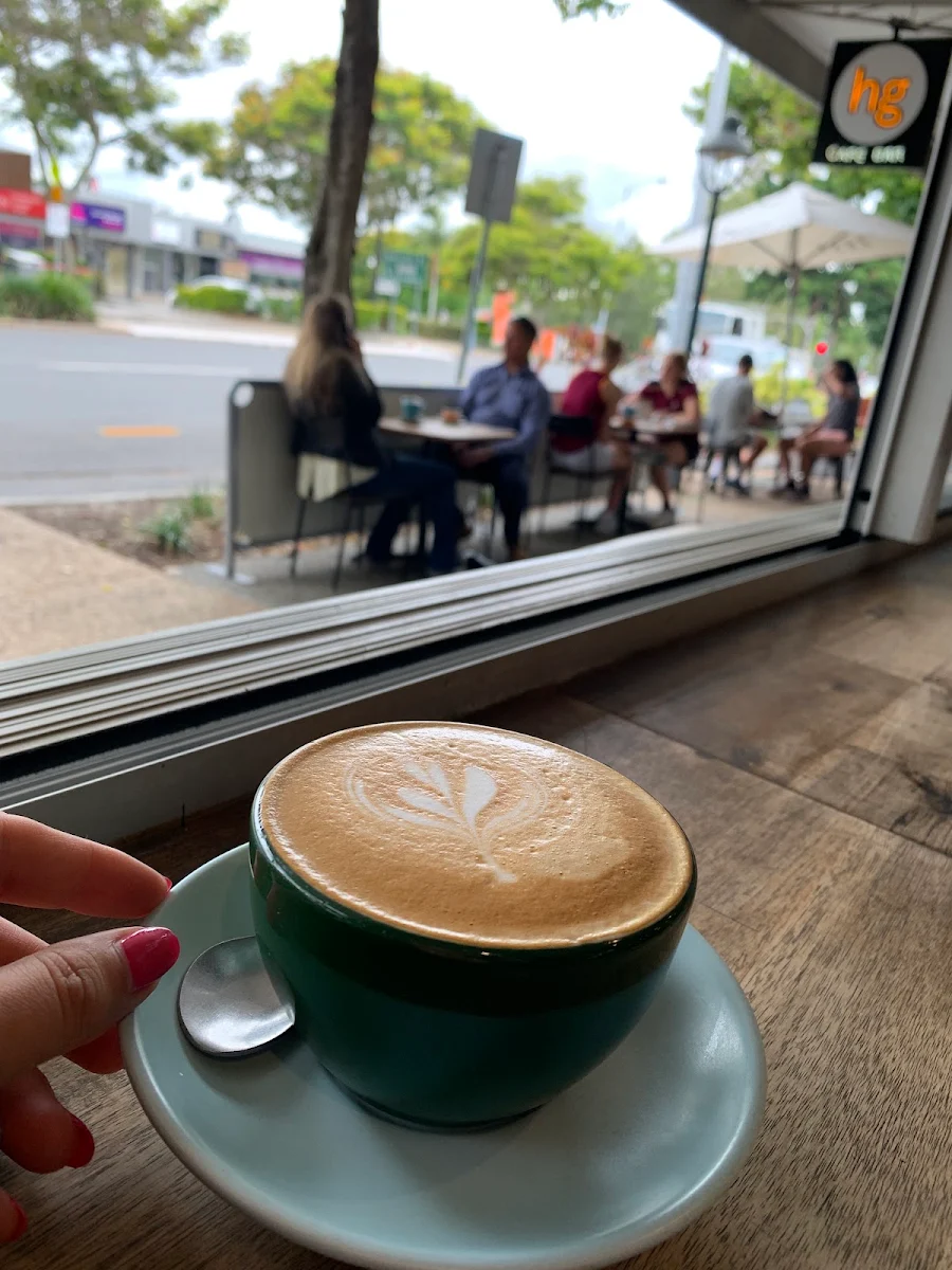 Flat White, Hallowed Grounds Espresso Café