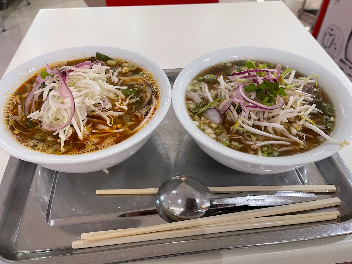 Spicy Beef Soup and Beef Pho