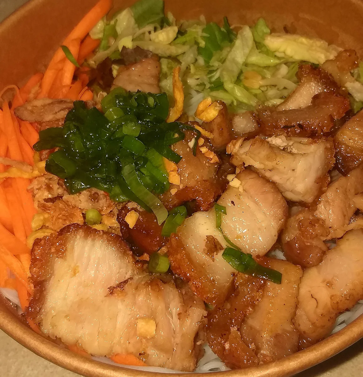 Roast Pork Bun Bowl