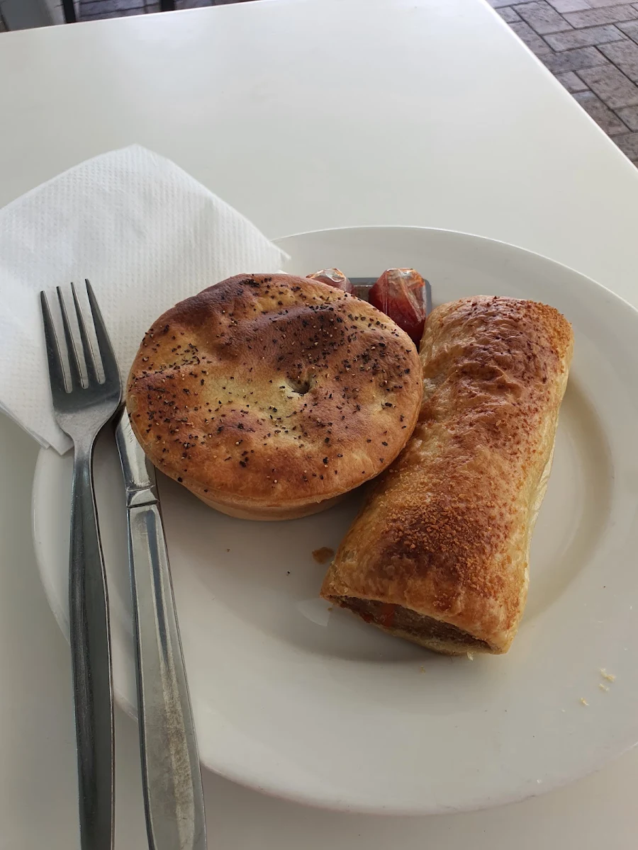 Beef Pie and Sausage Roll