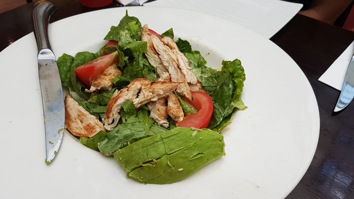 Warm Chicken and Avocado Salad