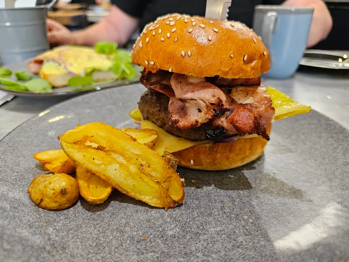 Angus and Bacon Burger