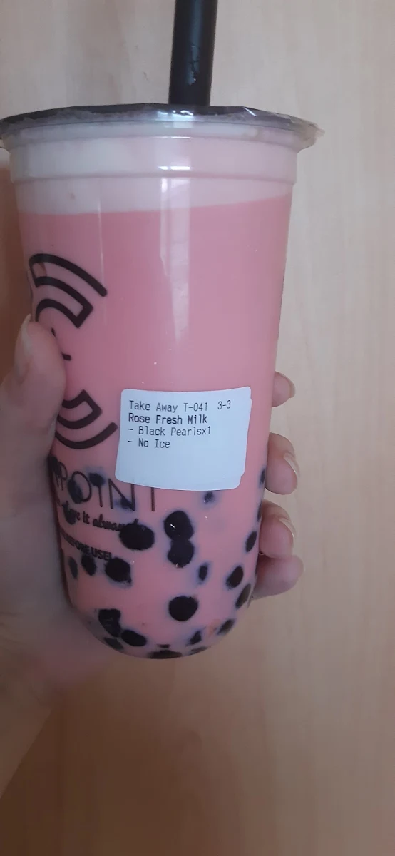 Rose Bubble Milk Tea