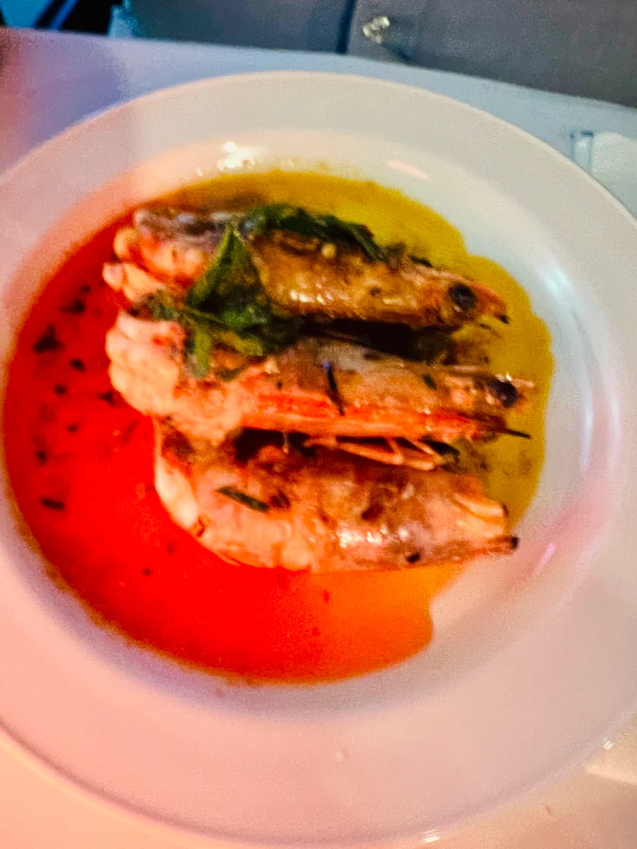 Prawns, Bistro de Paris North Melbourne