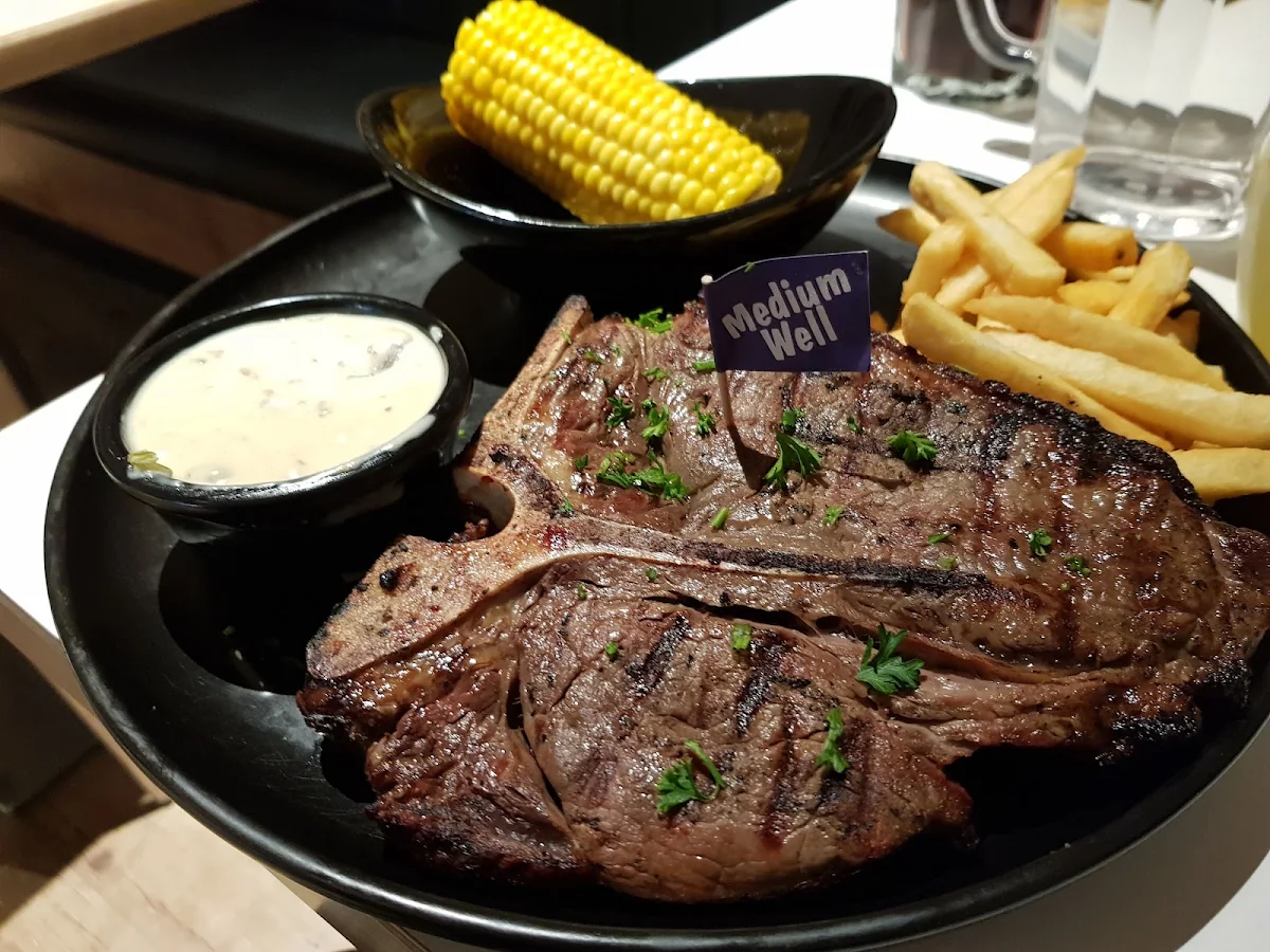 T Bone Steak, RASHAYS - Macquarie Street Liverpool