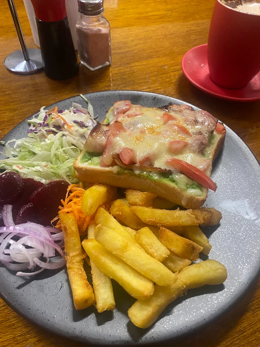 Toasted Melt Chips and Salad