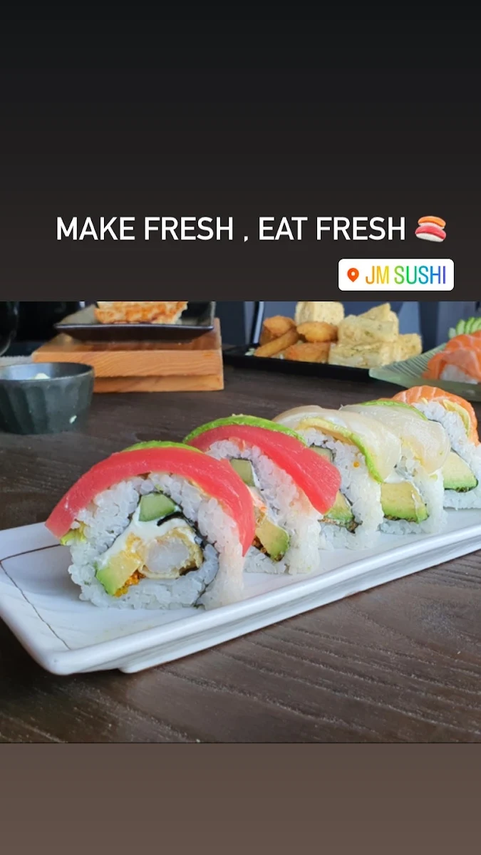 Rainbow Roll 10, JM SUSHI