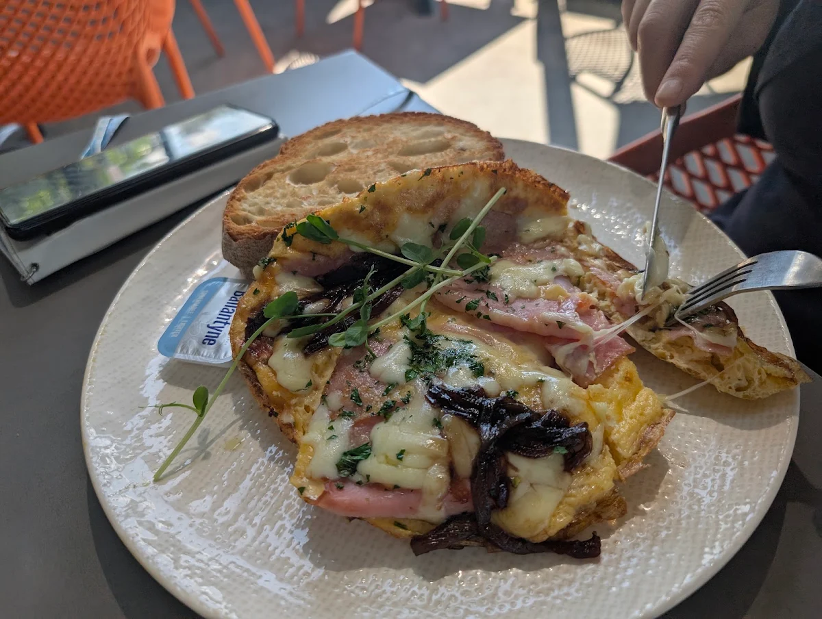 Ham and Cheese Omelette