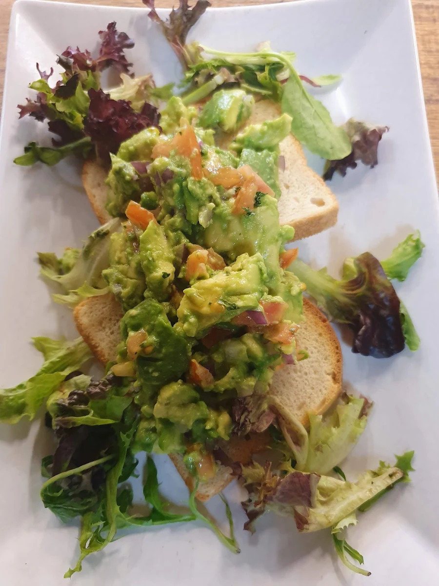 Smashed Avocado, The Old Dog Cafe