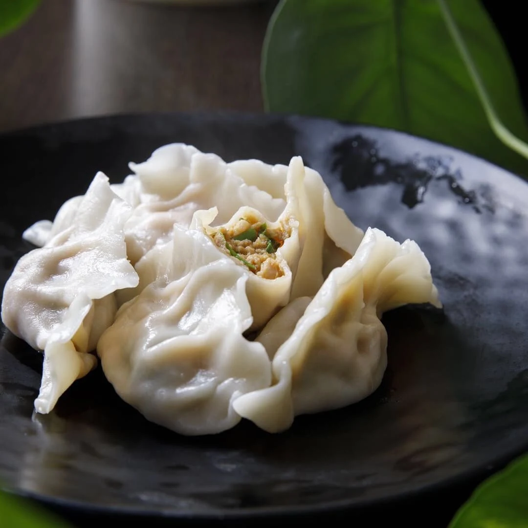 Steamed Pan Fried Dumpling, The Old Dog Cafe