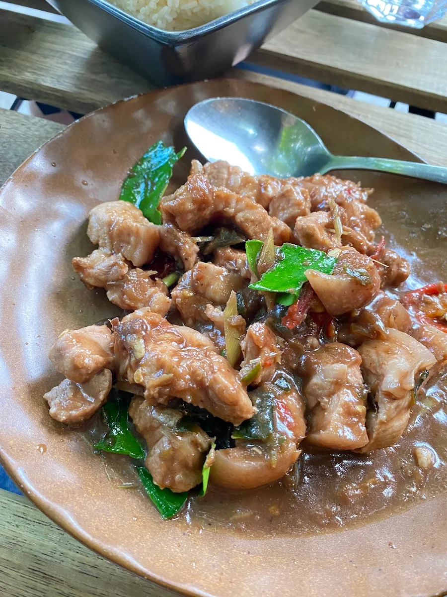 Moo Pad Kapi, Nora Thai Restaurant South Yarra