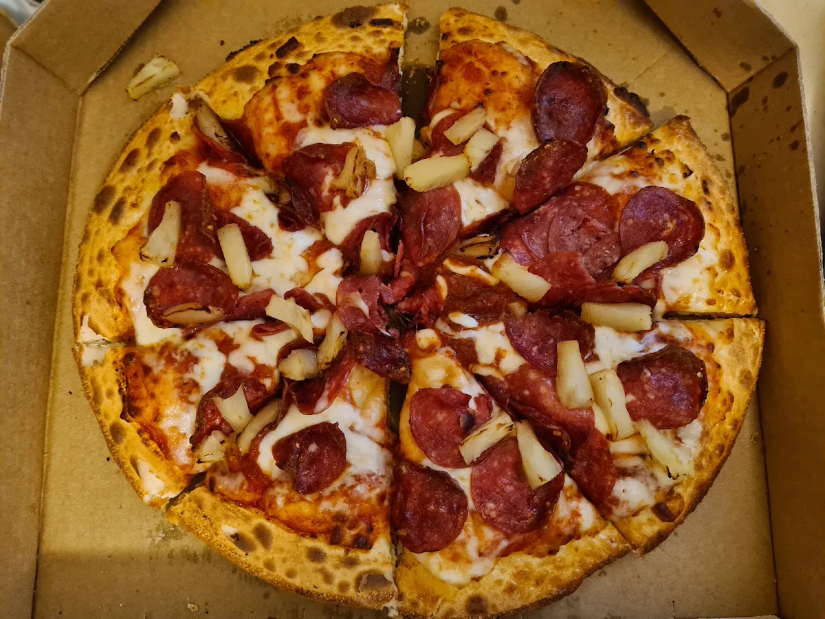 Loaded Pepperoni, Domino's Pizza Hawthorn