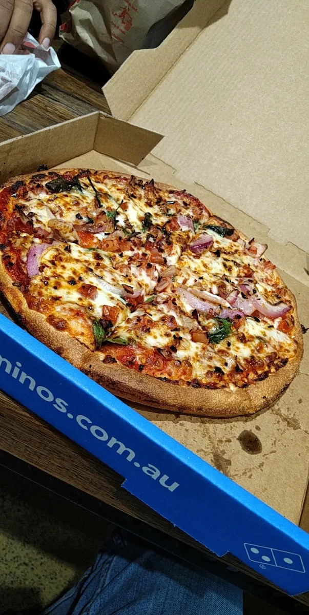 Spicy Veg Trio, Domino's Pizza Hawthorn
