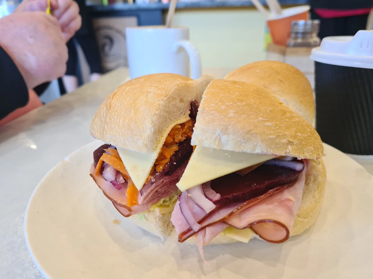 Beetroot Rolls, Central Cafe