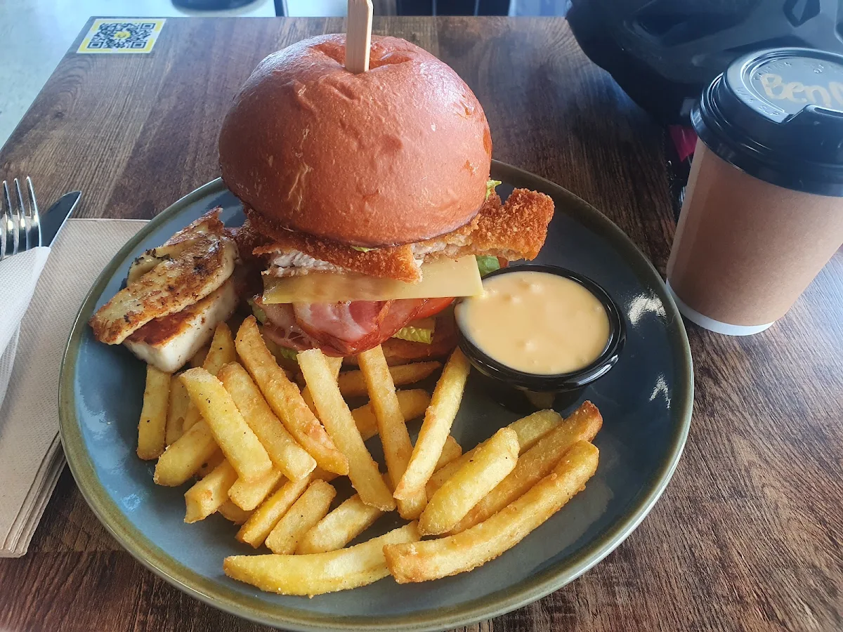 Buttermilk Chicken Burger Chips