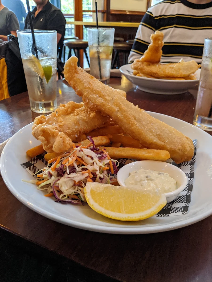 Fish & Chips, The Belroy Hotel